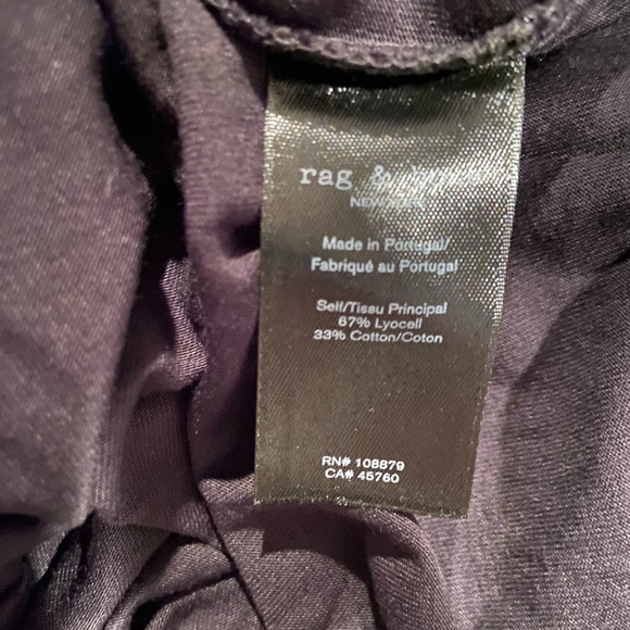 Rag & Bone Ina T Shirt Midi Dress Extra Small XS - Picture 6 of 6